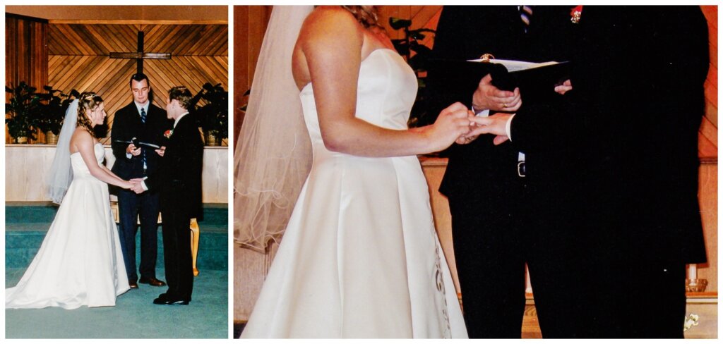 20th Anniversary - Exchanging Rings