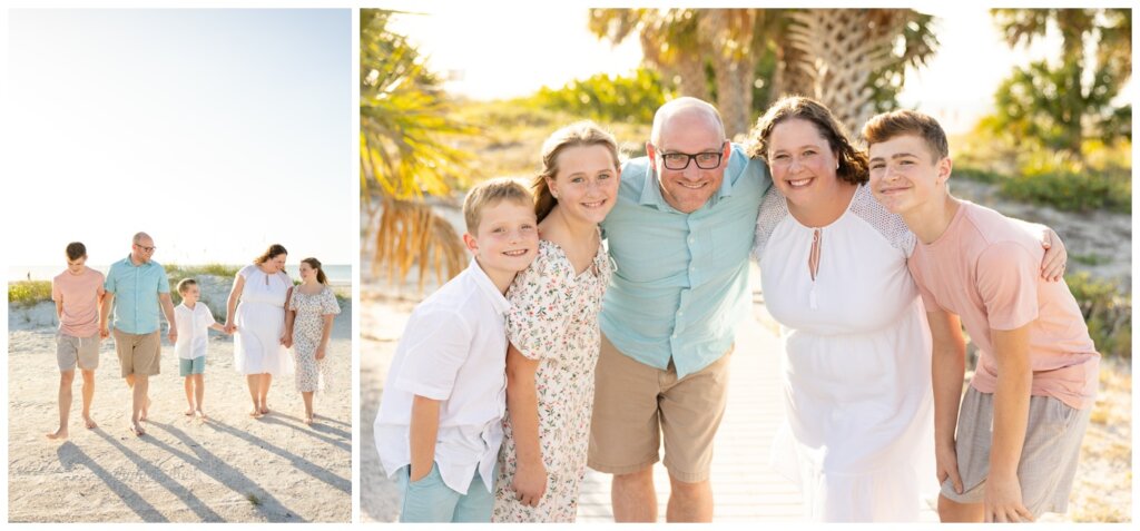 20th Anniversary - Beach photos with the kids