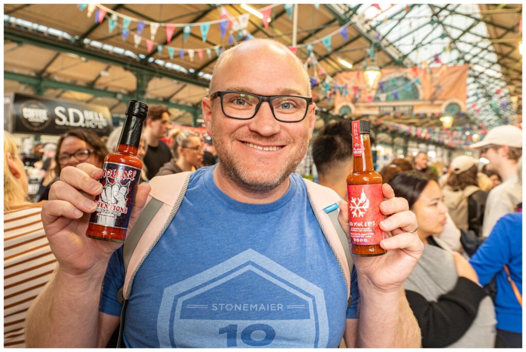 Bucket List Trip - Northern Ireland - 04 - St George's Market - Rock a Doodle Do Hot Sauce