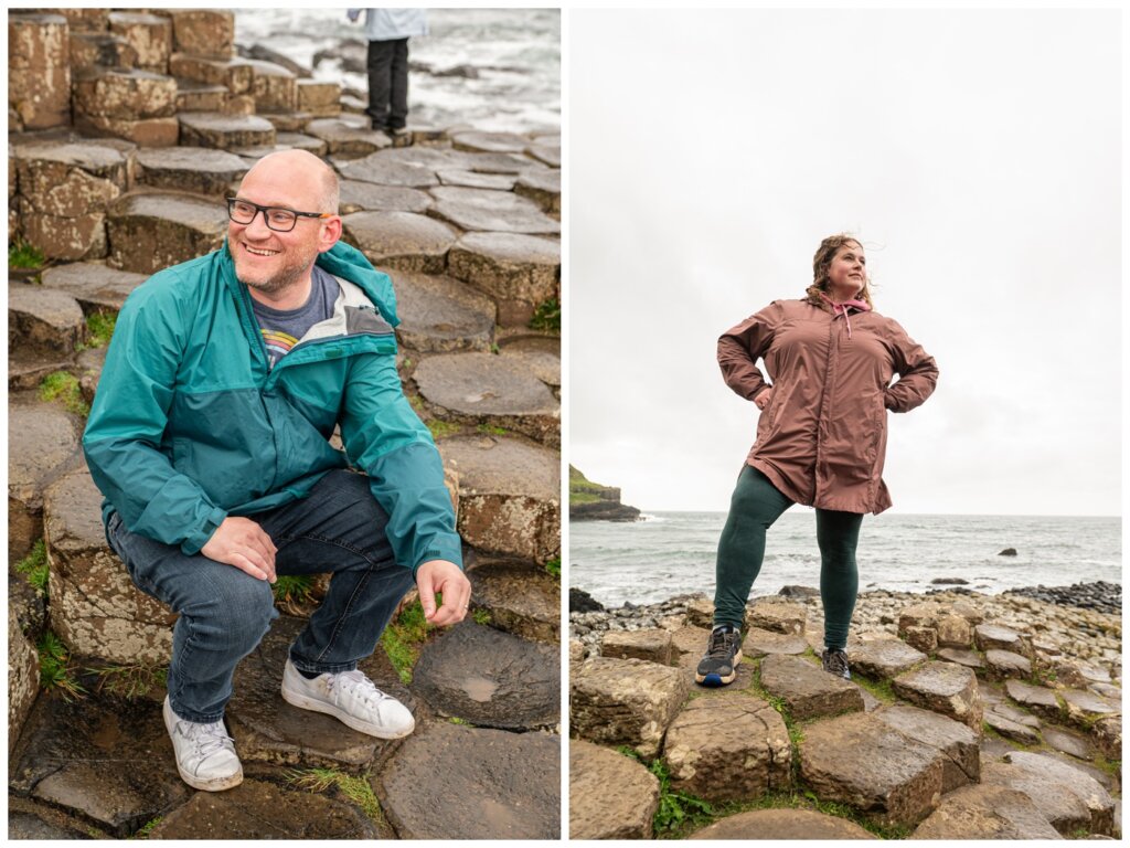 Bucket List Trip - Northern Ireland - 14 - Us at Giant's Causeway