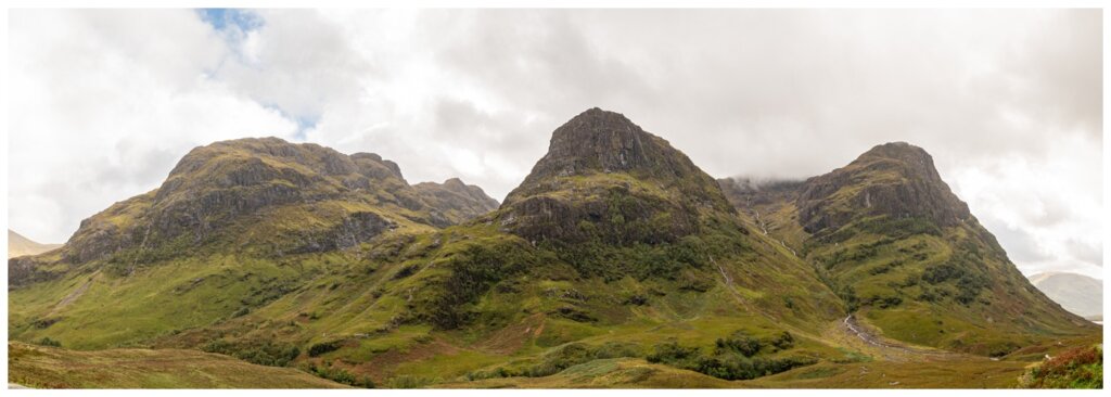 Bucket List Trip - Scotland - 03 - Three Sisters Mountain Range