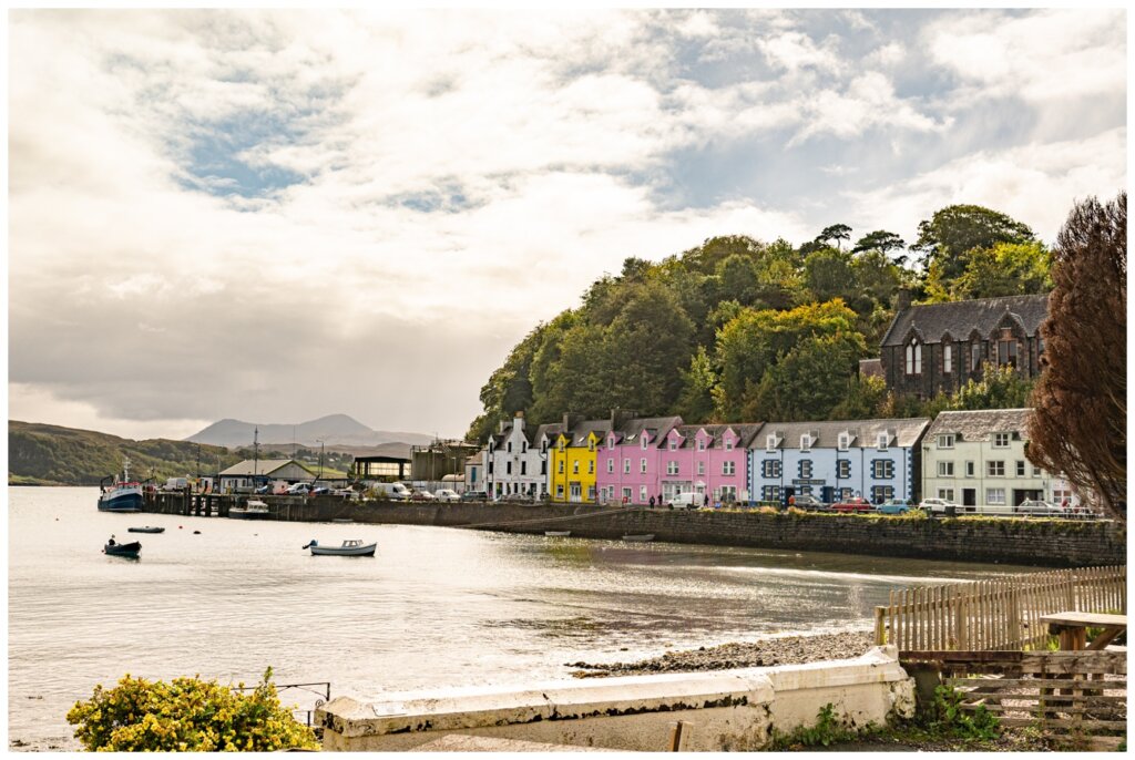 Bucket List Trip - Scotland - 14 - Portree - Colourful Buildings