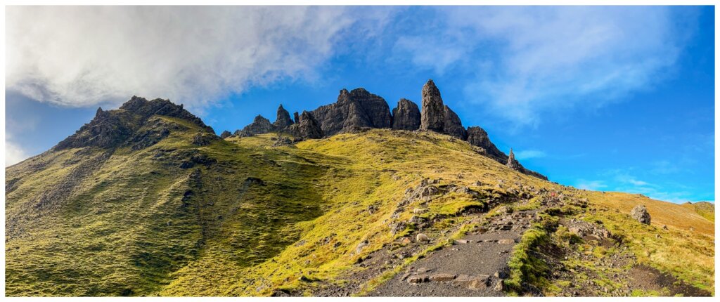 Bucket List Trip - Scotland - 16 - Old Man of Storr Pano