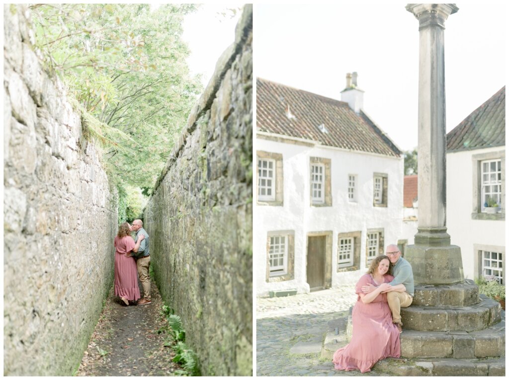 Bucket List Trip - Scotland - 25 - Scotland Photo Session with Jill Cherry Porter - Stone Alley and Fountain in Culross