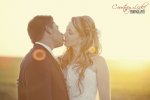 Regina Wedding Photographer - Pam & Grant - Sunset Kiss