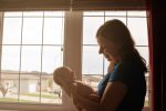 Regina Family Photographer - Jace Newborn - Favel Family - Window