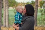 Regina Family Photographer - Astrope Family - Open Mouth Kiss