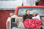 Regina Engagement Photographer - Stephen & Sara - Back of Truck