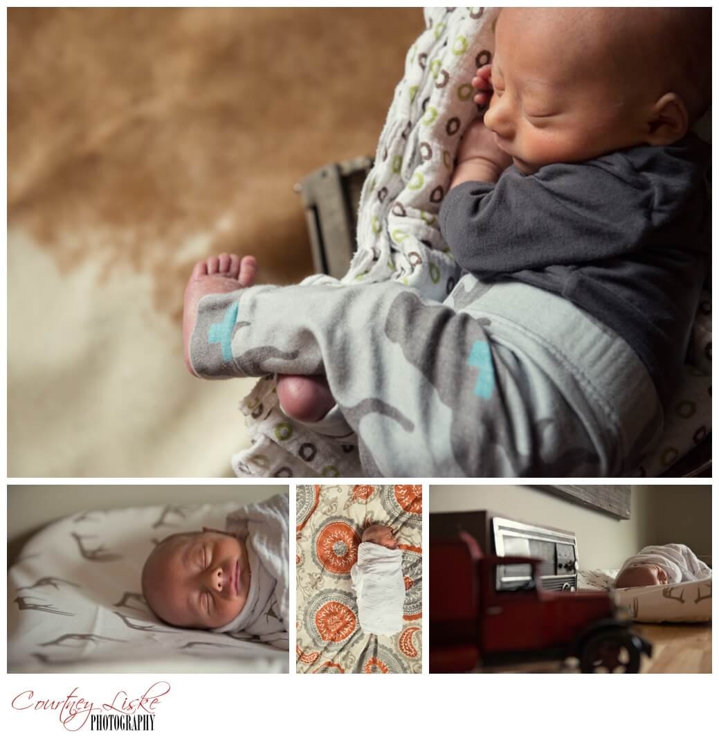 Cohen Newborn - Regina Family Photographer - Courtney Liske Photography