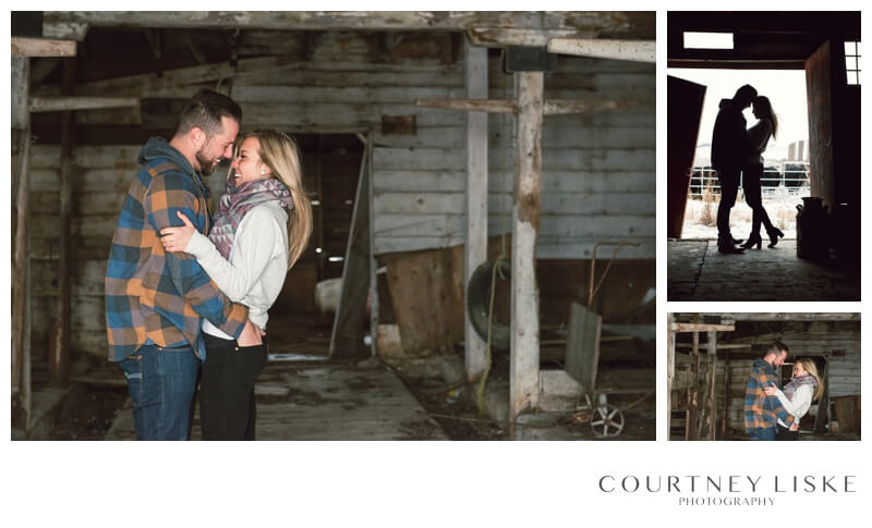 Trevor & Nicole Engagement - Courtney Liske Photography - Regina Wedding Photographer - Barn Engagement