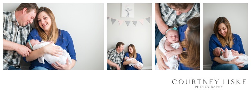 Brenna Newborn - Courtney Liske Photography - Regina Family Photograper - In home session