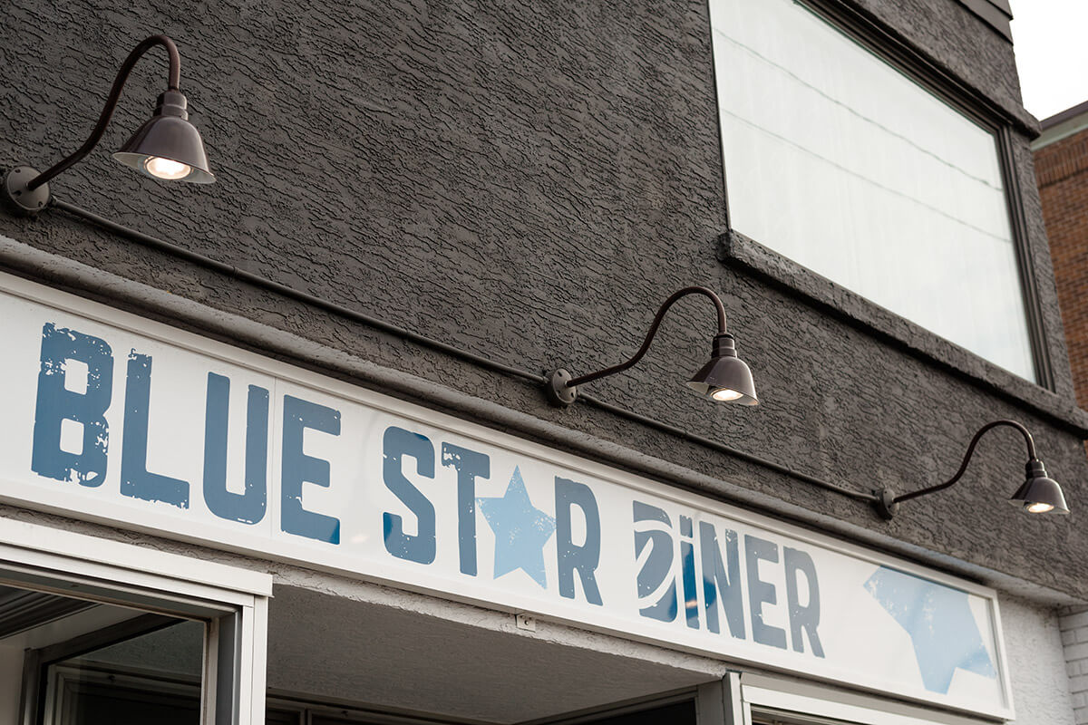 Blue Star Diner in Calgary Alberta