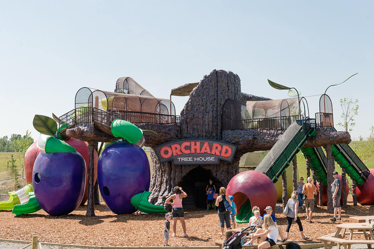 The Orchard Treehouse play area at Granary Road