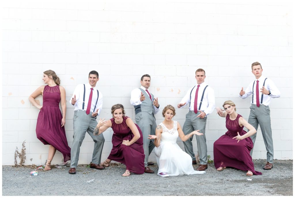 Regina Wedding Photographer - Andrew-Stephanie - Milky Way - Tough Bridal Party