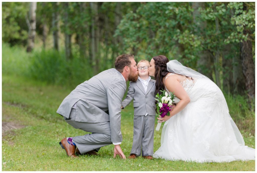 Regina Wedding Photographer - Travis-Coralynn - Porcupine Plain - Kisses for Lincoln