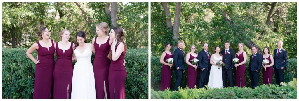Regina Wedding Photography - Cory-Kelsey - Bridal Party Formals
