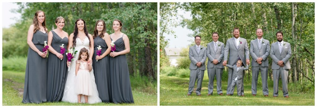 Regina Wedding Photography - Travis-Coralynn - Porcupine Plain - Bridal Party formal