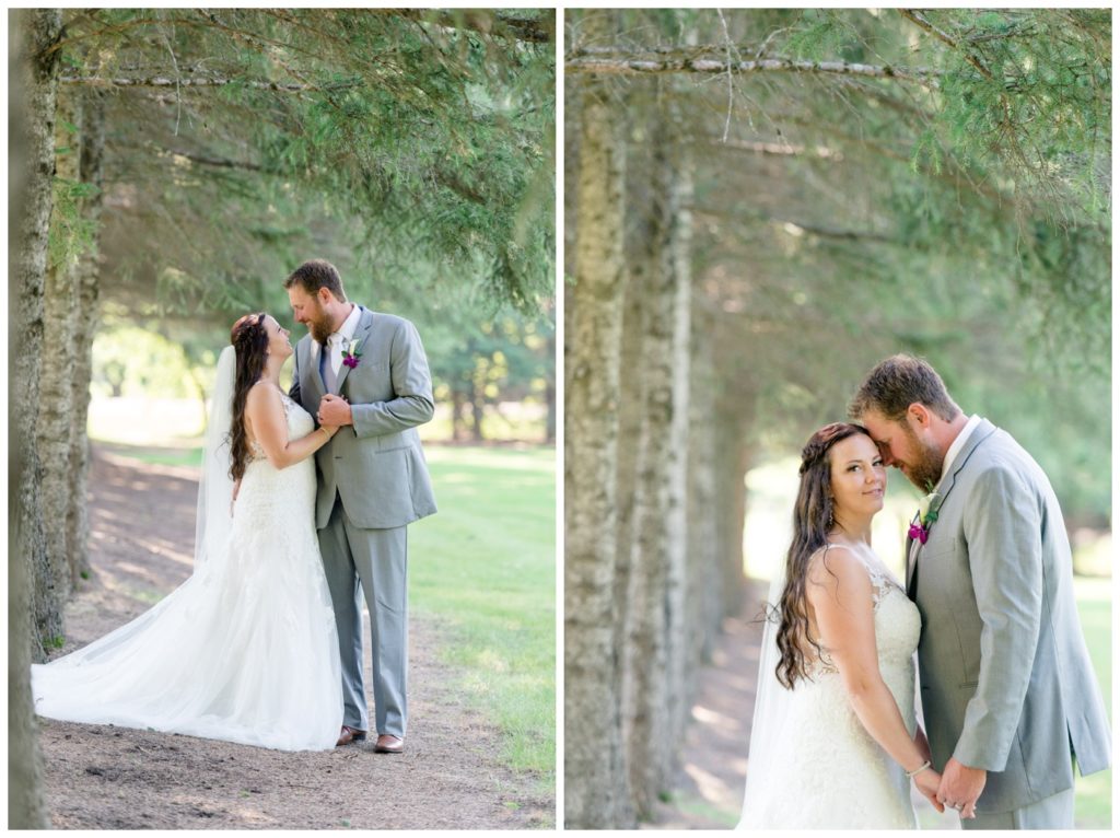 Regina Wedding Photography - Travis-Coralynn - Porcupine Plain - Pine Trees
