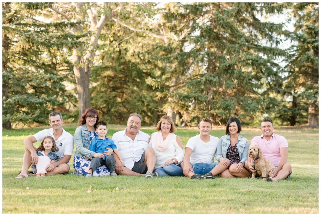 Regina Family Photography - Storz Family - Sitting in Lakewood Park