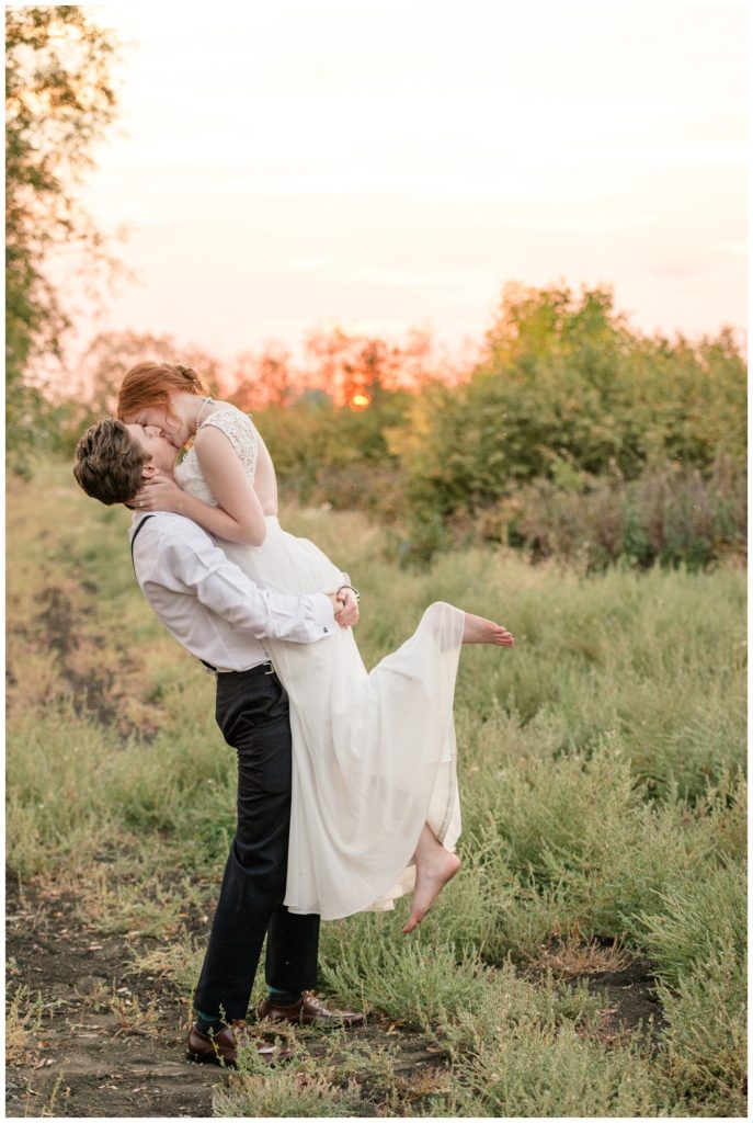 Regina Wedding Photographer - Cole-Alisha - Zadack Holdings - Sunset Lift