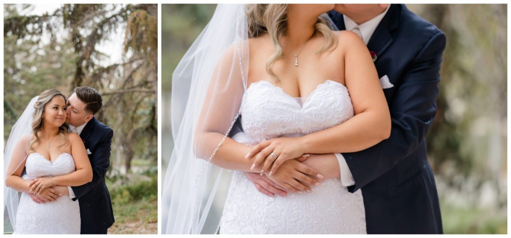Regina Wedding Photographers - Laurie - Destiny - Fall Wedding - TC Douglas Building - Navy Suit - Mermaid Gown - Morilee by Madeline Gardner