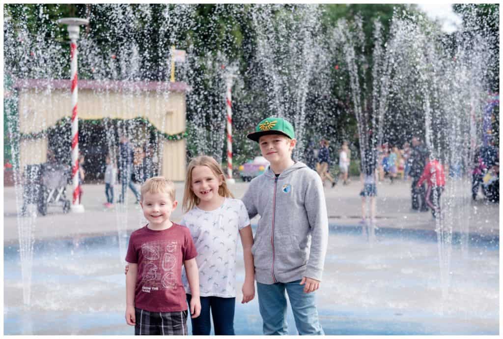 Regina Wedding Photography - Legoland California - Liske Family Travels - Legoland - Heartlake City Fountain