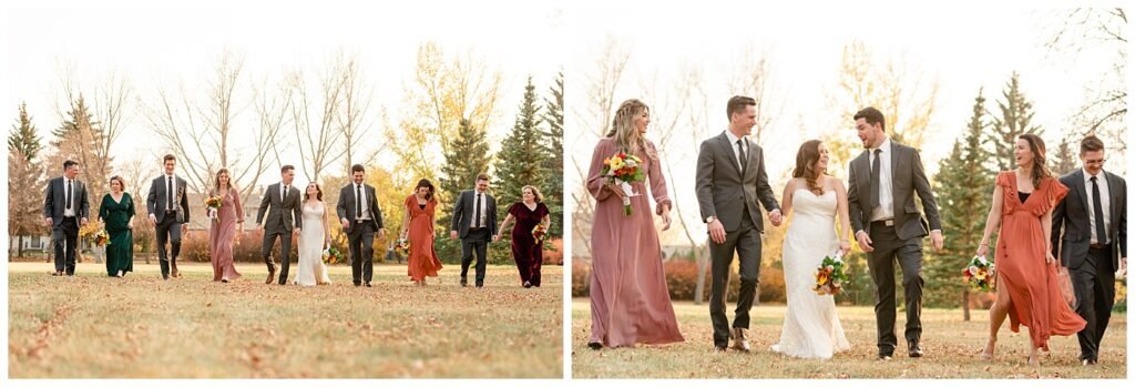 Regina Wedding Photographer - Tim & Jennelle At Home Wedding - Arlington Park with bridal party