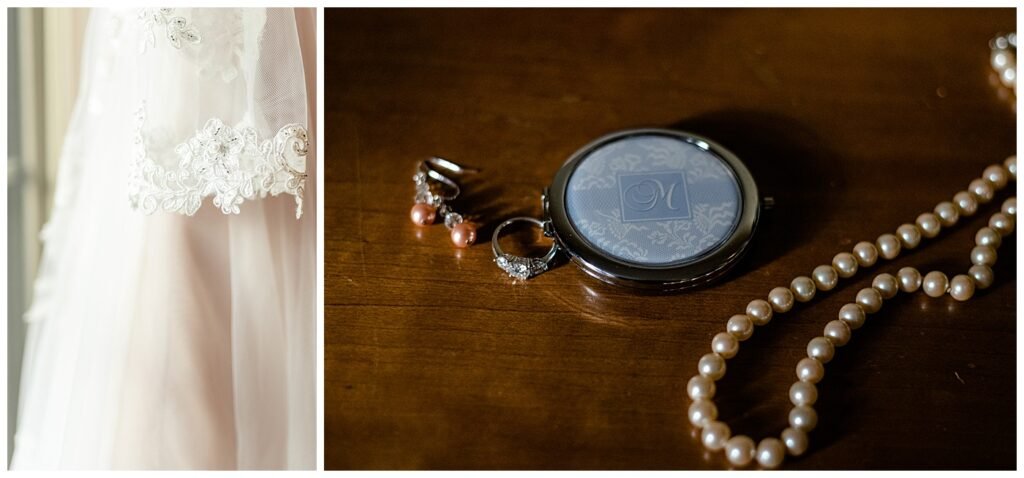 Regina Wedding Photography - Kolton - Maxine - Bridal Jewelry - Stella York lace detail