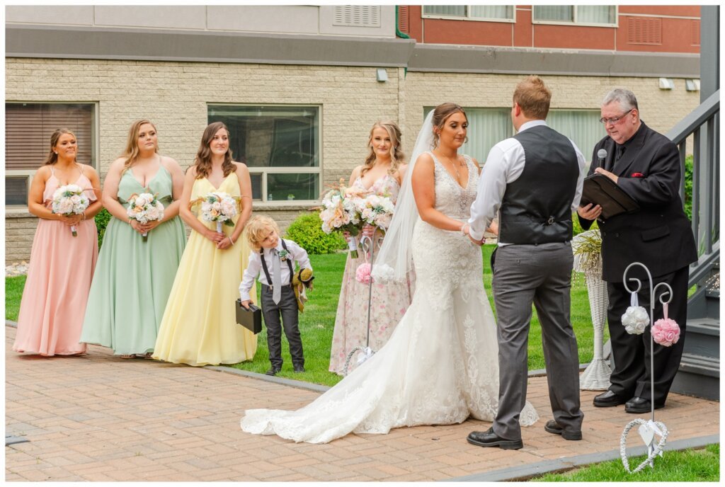 Jon & Callie - 10 - Wedding Ceremony at Sandman Hotel in Regina