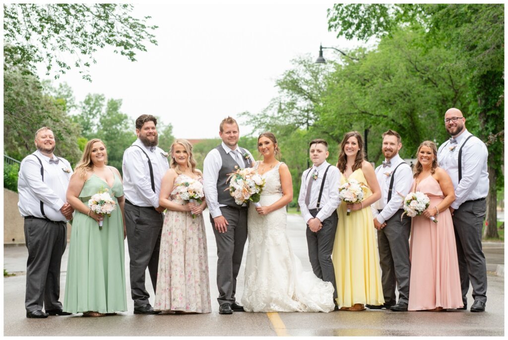 Jon & Callie - 15 - Wedding Party at TC Douglas Building