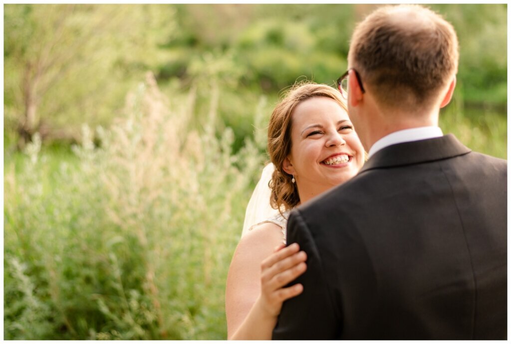 Colter & Jillyan - Encore Wedding Session - 05 - Bride smiling and laughing at groom