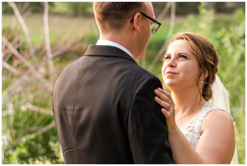 Colter & Jillyan - Encore Wedding Session - 08 - Bride solemnly staring at her groom