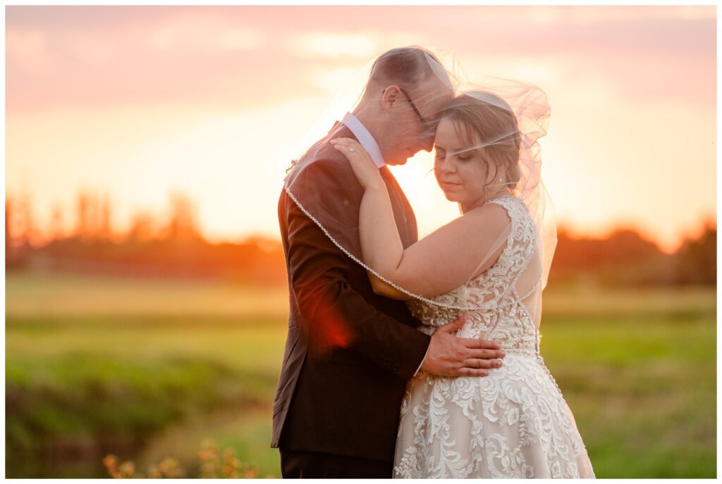 Colter & Jillyan - Encore Wedding Session - 14 - Sunset Photos of Bride & Groom in Regina