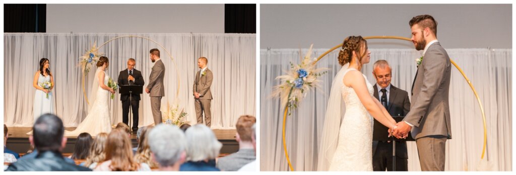 Dominik & Chelsea - Moose Jaw Wedding - 20 - Wedding Ceremony at Hillcrest Church