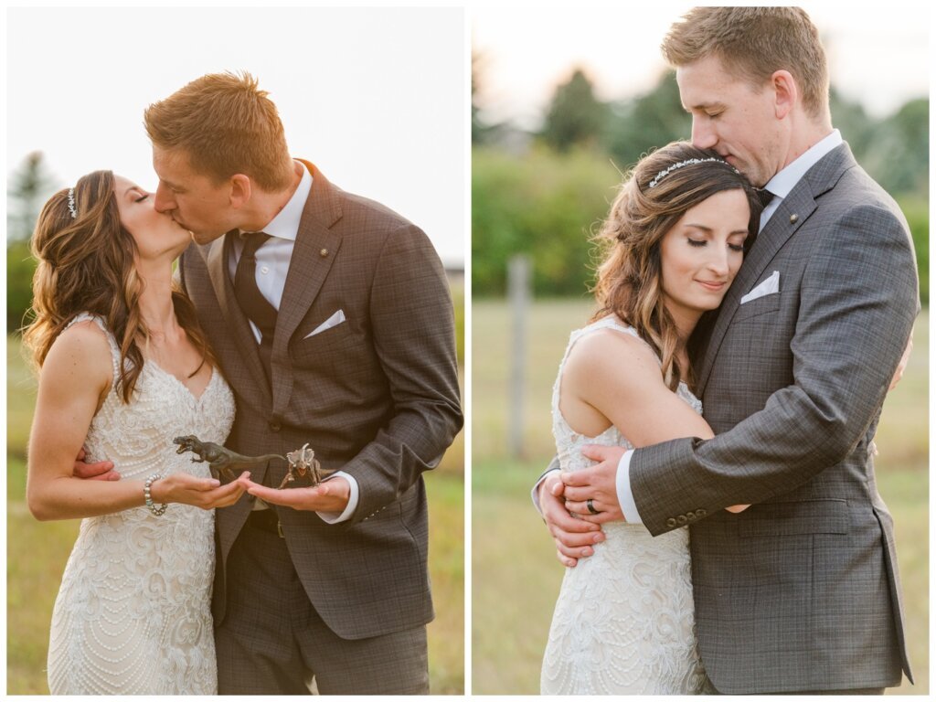 Taylor & Jolene - White City Wedding - 42- Bride and Groom at Golden Hour