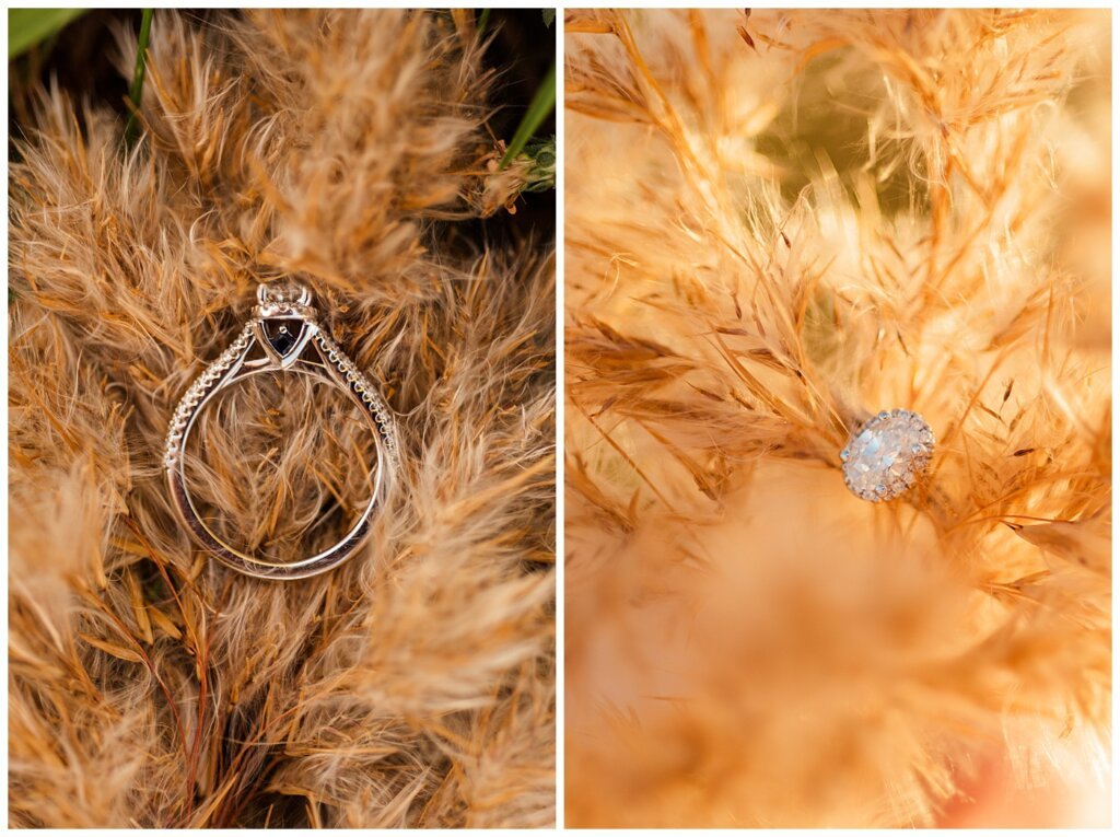 Trevor & Kim - Regina Engagement Session - Wascana Centre Habitat Conservation Area - 06 - Vera Wang Love Collection Engagement Ring