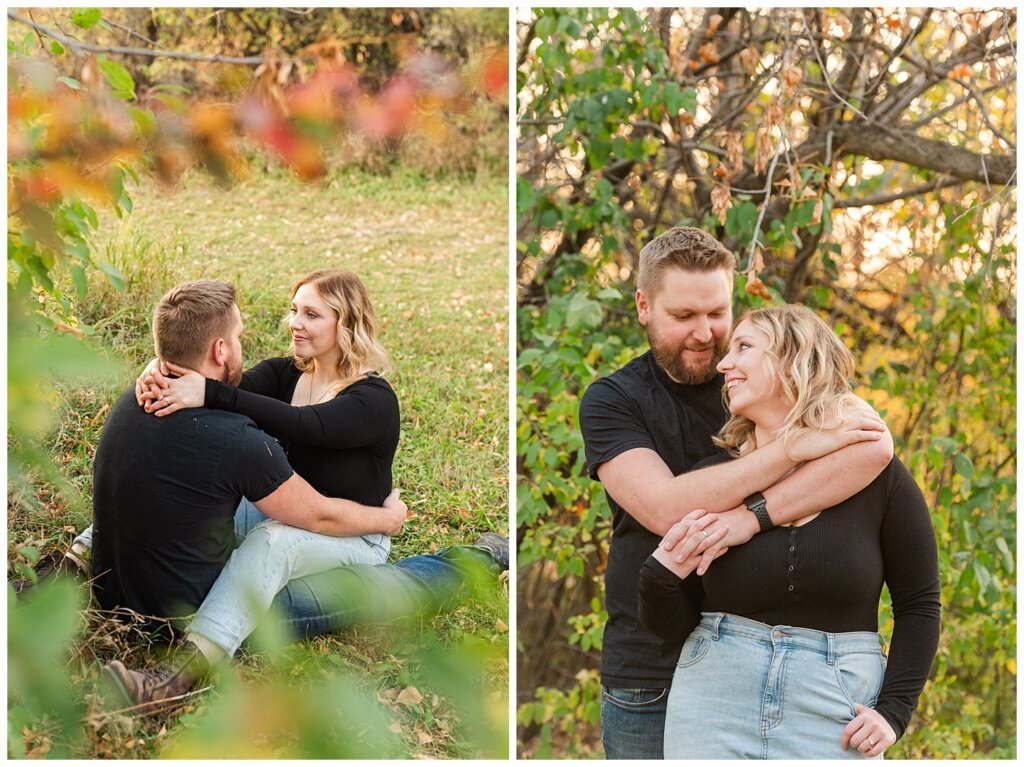 Tyrel & Allison - Regina Anniversary Session - Douglas Park Hill - 05 - Husband and wife annivesary session