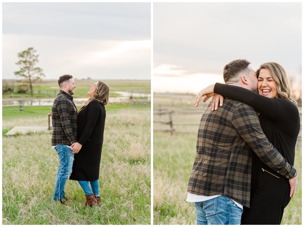Engagement session in Grand Coulee