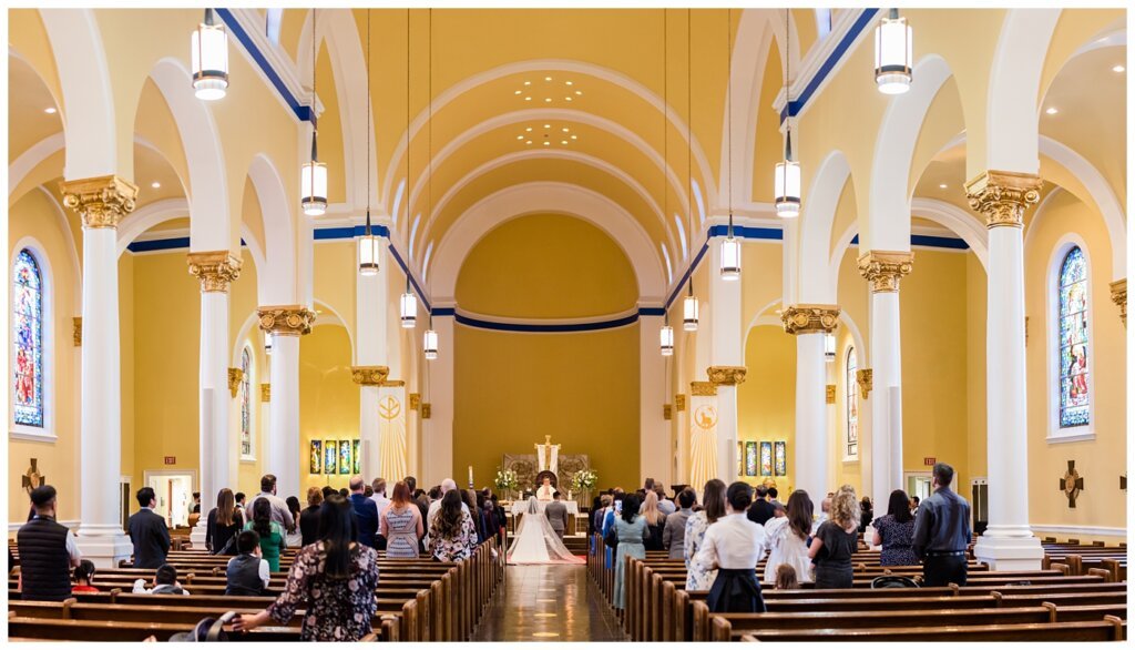 Sam & Benton - Holy Rosary Cathedral - 13 - Congregation attending mass