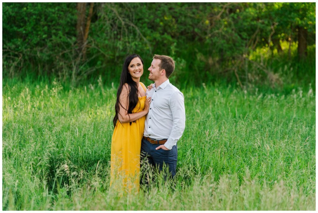 Adam Caitlin 04 Lumsden Valley Fiance makes his bride to be laugh