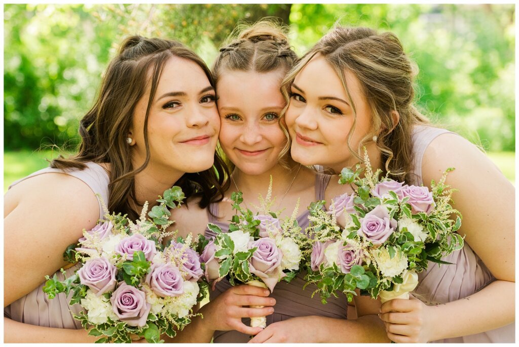 Trevor & Kim Wedding - 19 - Royal Saskatchewan Museum - Bridesmaid Cousins