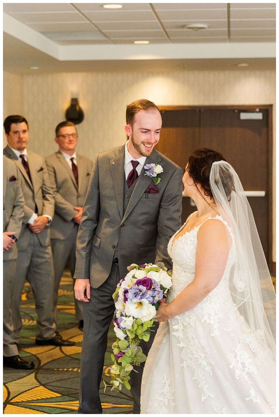 Andrew & Alisha - Regina Wedding Photography - 17 - Bride & Groom cannot take their eyes off each other