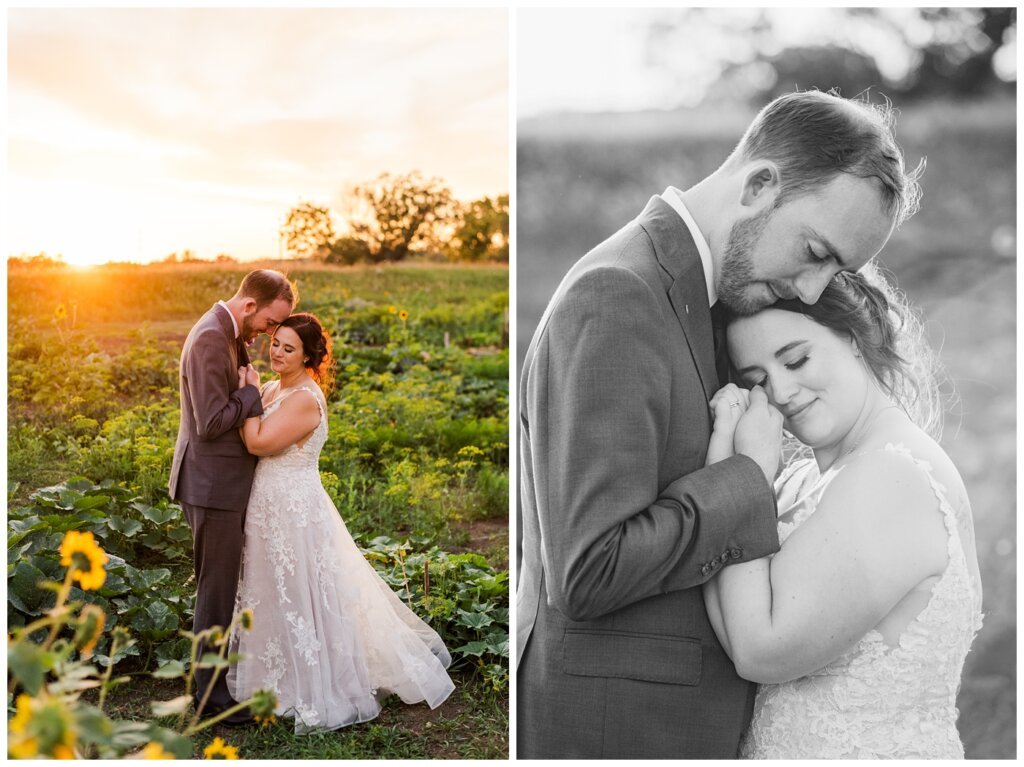 Andrew & Alisha - Regina Wedding Photography - 41 - Reflecting on their day at sunset