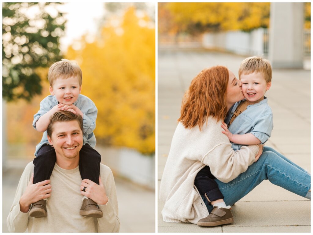 McFie Family - 06 - Regina Family Session Cuddles for mom and dad
