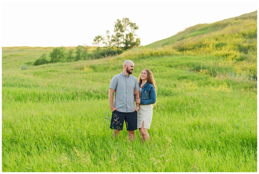 Spencer & Taylor - 01 - Engagement Session at Wascana Trails outside of Regina