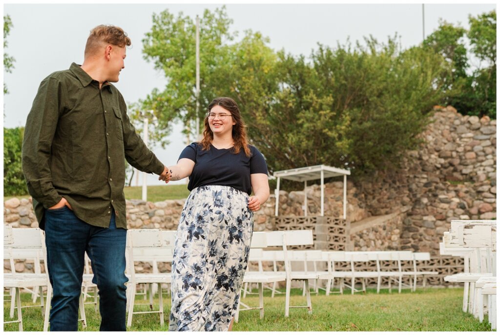 Kenny-Marrick-Engagement-Our-Lady-of-Lourdes-Shrine-07-Groom-leads-his-bride-to-be