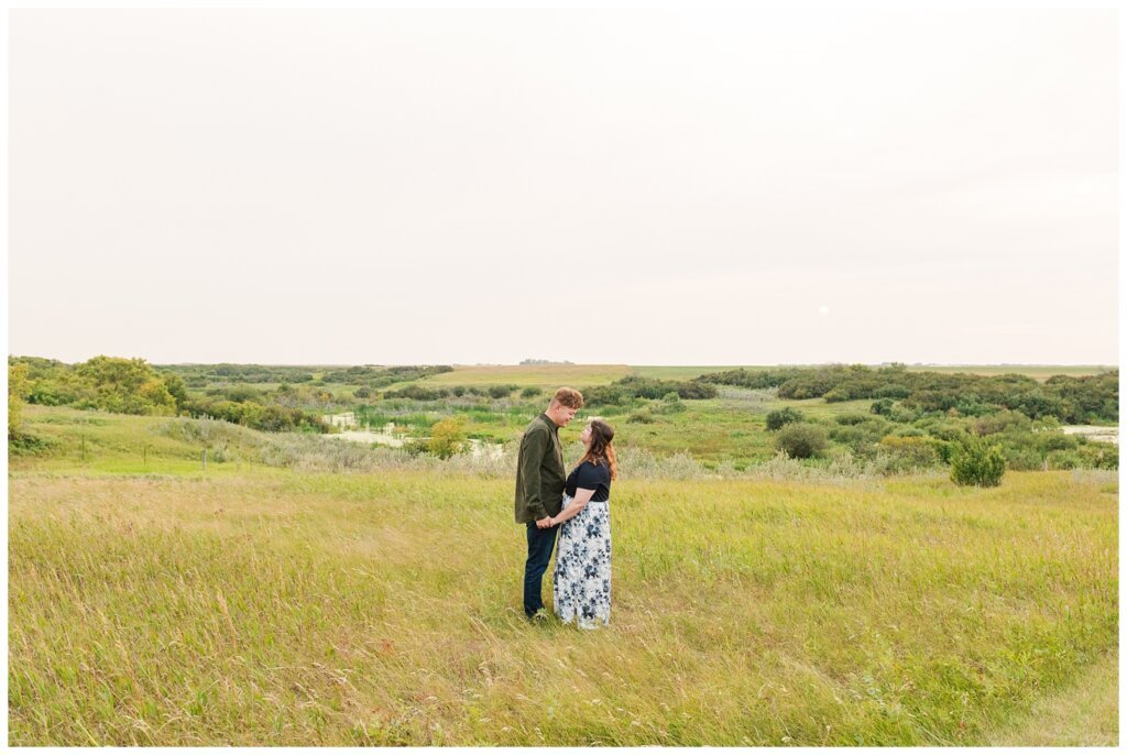 Kenny-Marrick-Engagement-Our-Lady-of-Lourdes-Shrine-10-Couple-overlook-the-valley