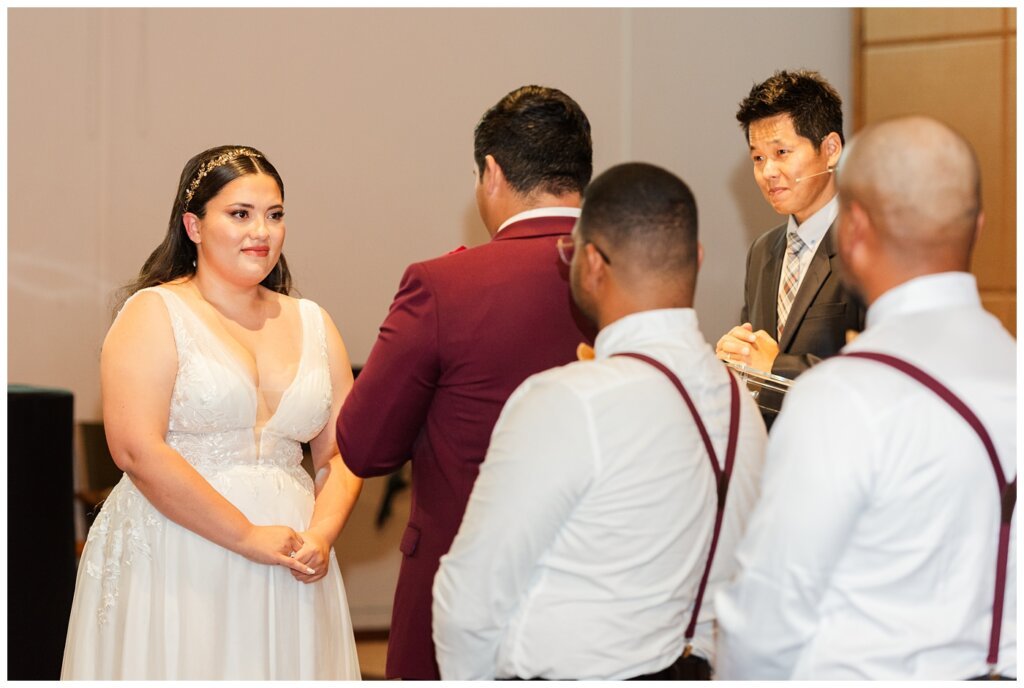 Luis & Keila - Summer wedding 2023 - Seventh Day Adventist Church - 03 - Exchanging Vows