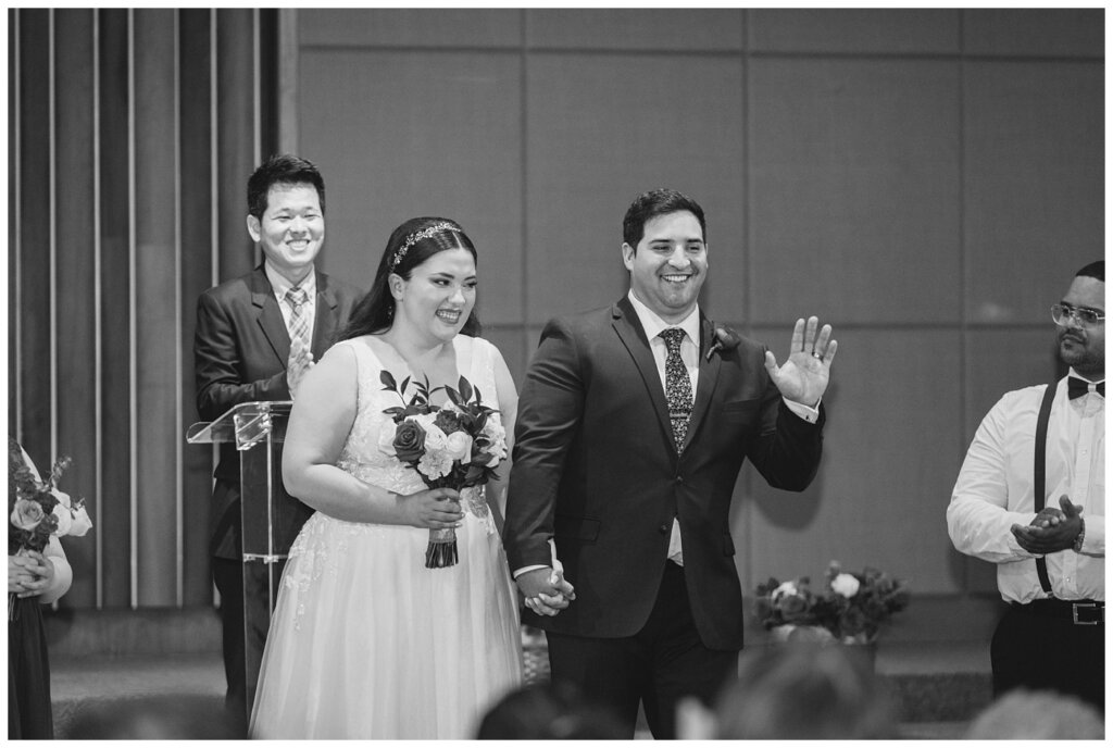 Luis & Keila - Summer wedding 2023 - Seventh Day Adventist Church - 05- Prounounced as husband & wife