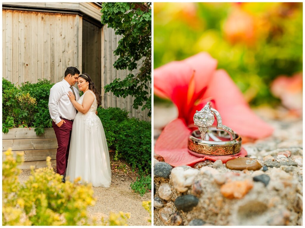 Luis & Keila - Summer wedding 2023 - Trafalgar Overlook - 28 - Wedding Rings from Peoples Jewellers